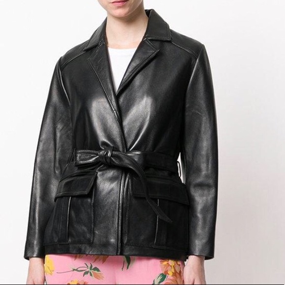 ganni passion wrap jacket